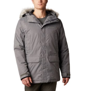 Columbia Jas Heren, Penns Creek II Parka Grijs, 32ZOEVRQN